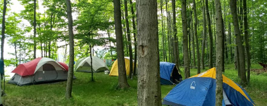 West Branch State Park Campground Disc Golf Course