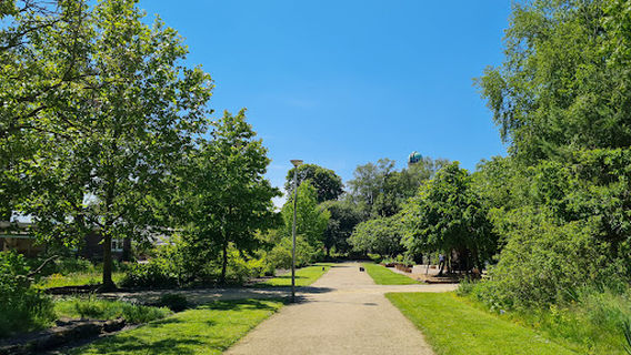 Ingang Botanische Tuin TU Delft