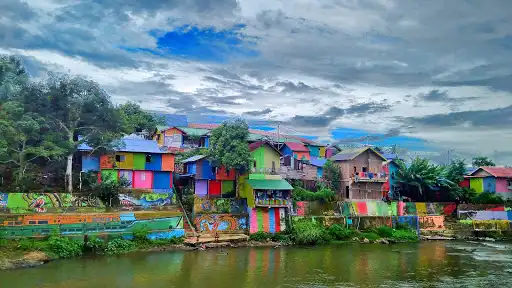 Kampung Warna Warni Lubuk Linggau