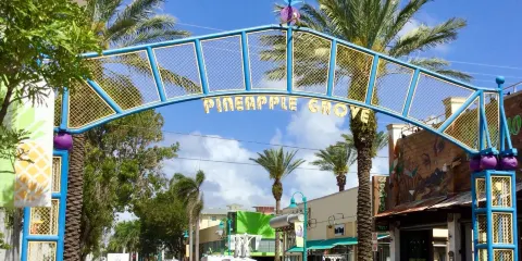 Pineapple Grove Arts District