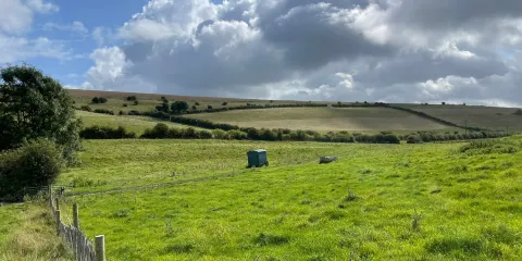 Saddlescombe Farm and Newtimber Hill