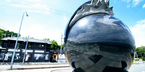 鳥羽一郎「北斗船」歌碑