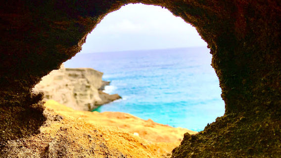 Papakōlea BeachGreen sand beach