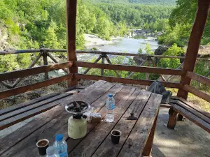 Joint point of Venetikos and Aliakmonas rivers