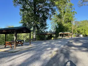 Lock & Dam Campground Park and the Coosa River Trading Post