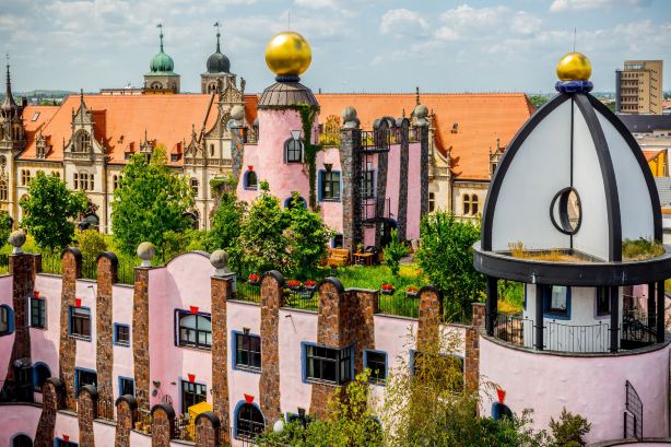 Hundertwasser's Green Citadel of Magdeburg