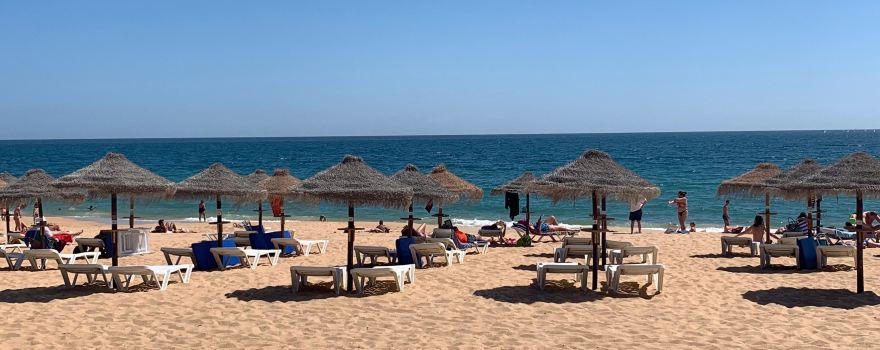 Quarteira Beach
