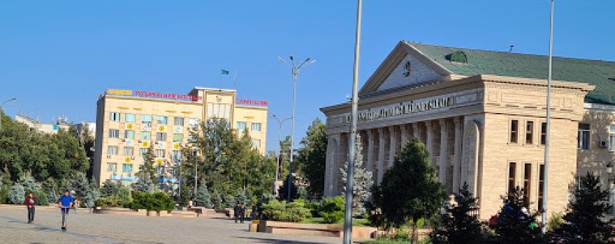Palace of culture of I.Zhansugurov