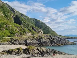 Sandvika strand i Børra