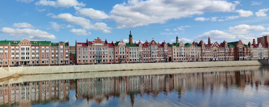 Brugge Embankment in Yoshkar-Ola