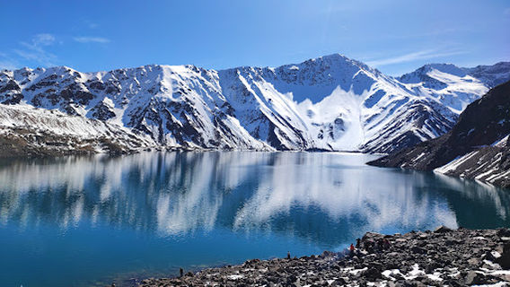 Embalse El Yeso del Cajón del Maipo