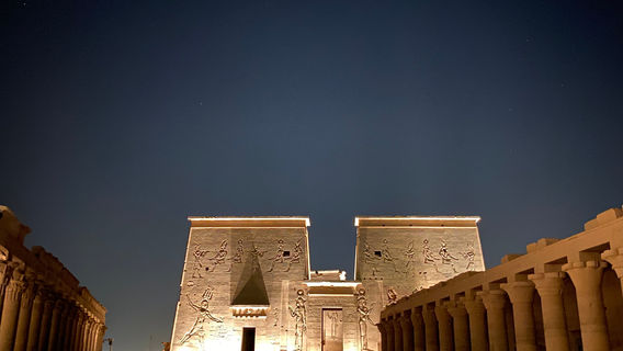 Sound and Light Show - Philae