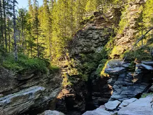 Storforsen, Ansättåns Canyon