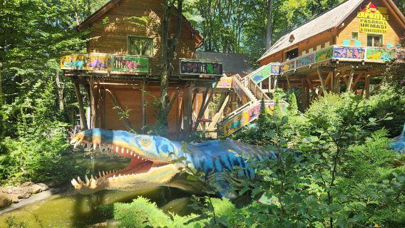 Parque de los Dinosaurios de Rasnov