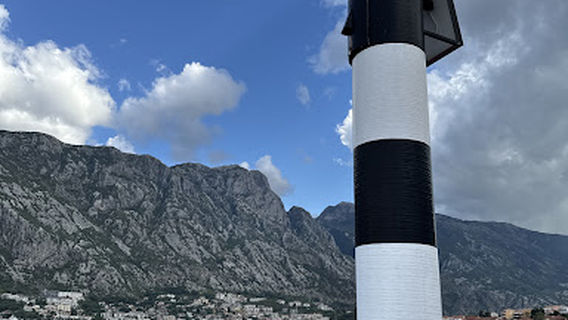 Prcanj centre lighthouse