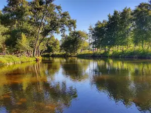 Praia fluvial, Aldeia Vicosa
