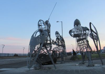 Knights Sculpture