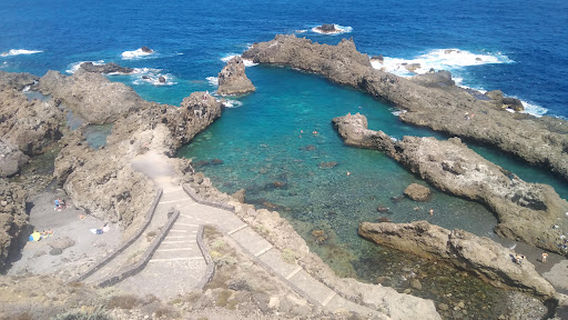 Charco azul