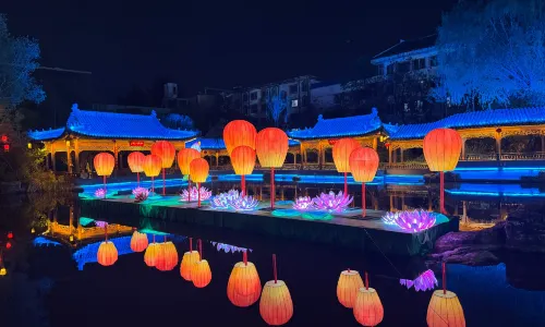 Wuhou Temple In Wolonggang, Nanyang