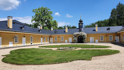 Castle park Kozel
