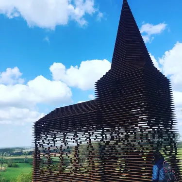 “Reading between the Lines” See-through Church