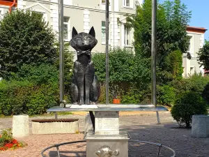 Памятник Зеленоградским Котам