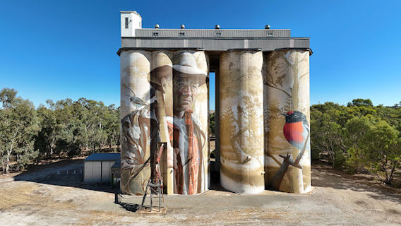 Wirrabara Silo Art