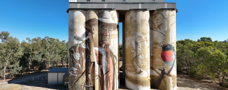Wirrabara Silo Art