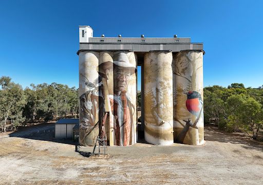 Wirrabara Silo Art