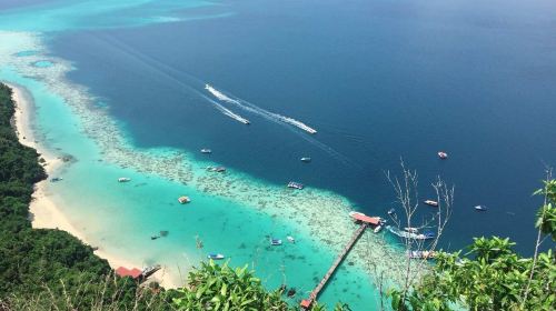 Tun Sakaran Marine Park, Semporna, Sabah.
