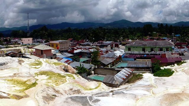 Lokasi Wisata Pemandian Air Panas Sipoholon