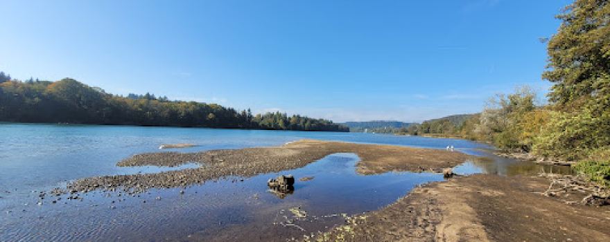 Badestelle Rhein