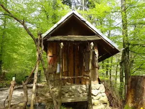 Koča pri čarovnici - Dežela pravljic in domišljije