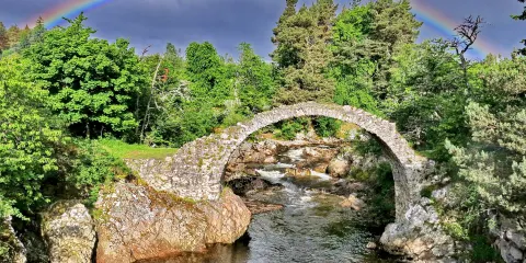 The Old Packhorse Bridge