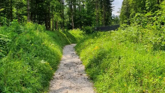 Historische Bobbahn Riessersee