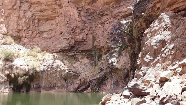 Oued Illij, canyon