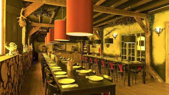 De Voltage Indoor Entertainment Center