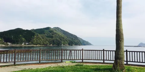 丸市尾の海水浴場