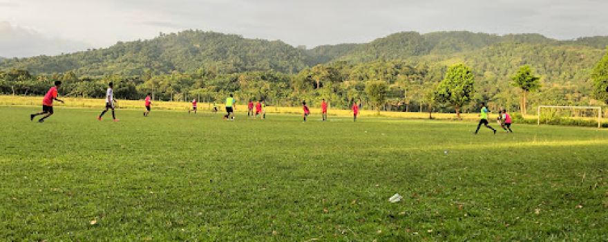 Lapangan Bola Kaki Tangan Tangan Cut