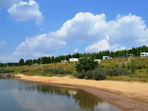 Campingplatz „Camping Hain“ am Hainer See