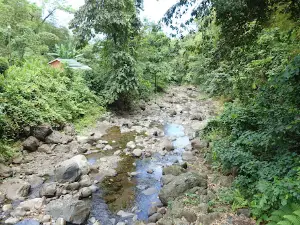 Entrance to waterfalls