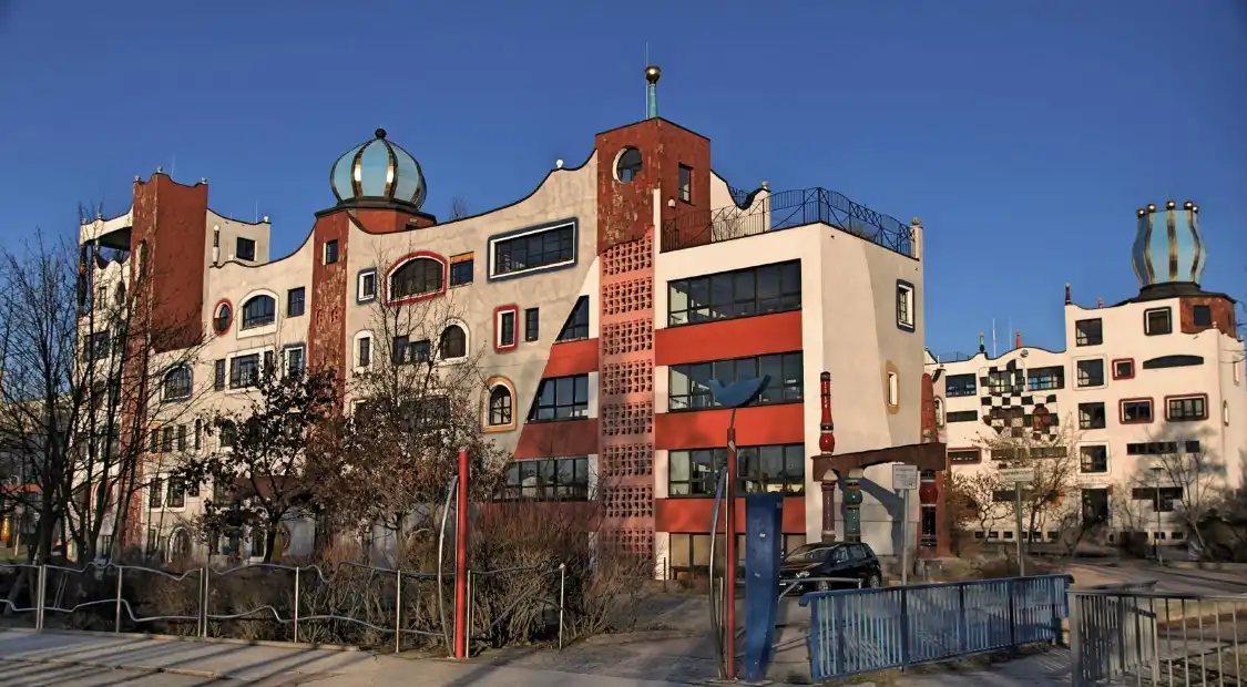 Hotels near Hundertwasserschule