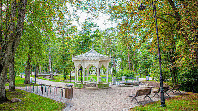 Ķemeri sulfur spring Ķirzaciņa (Little Lizard)