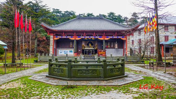 Nuo'a Pagoda Courtyard - Small Heavenly Lake, Lushan National Scenic Area