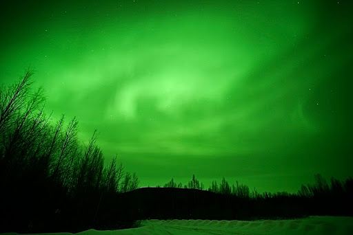 Aurora View Point #3 along chena hot springs road