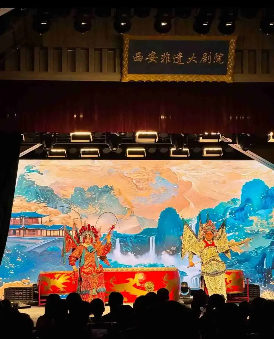 5_Xi'an Intangible Cultural Heritage Theater(North Square of Big Wild Goose Pagoda)