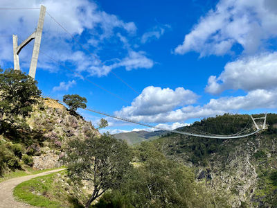 Entrance Arouca 516 bridge