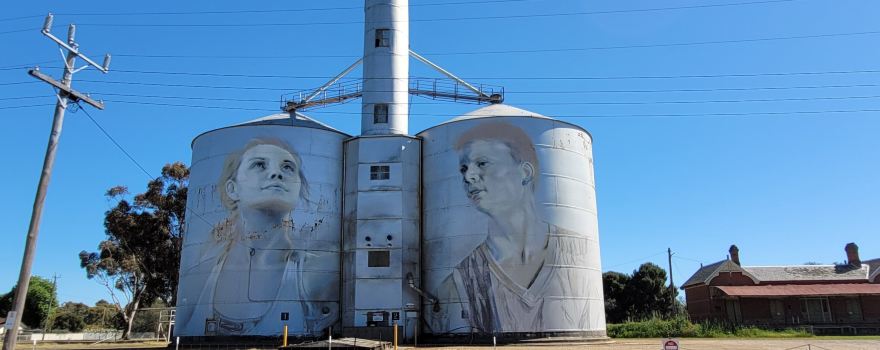 Rupanyup Silo Art