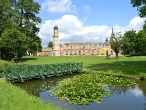Ruiny Zamku Książąt Piastowskich w Strzelcach Opolskich