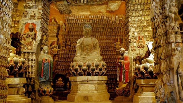 Yan'an Shihongshi Grottoes